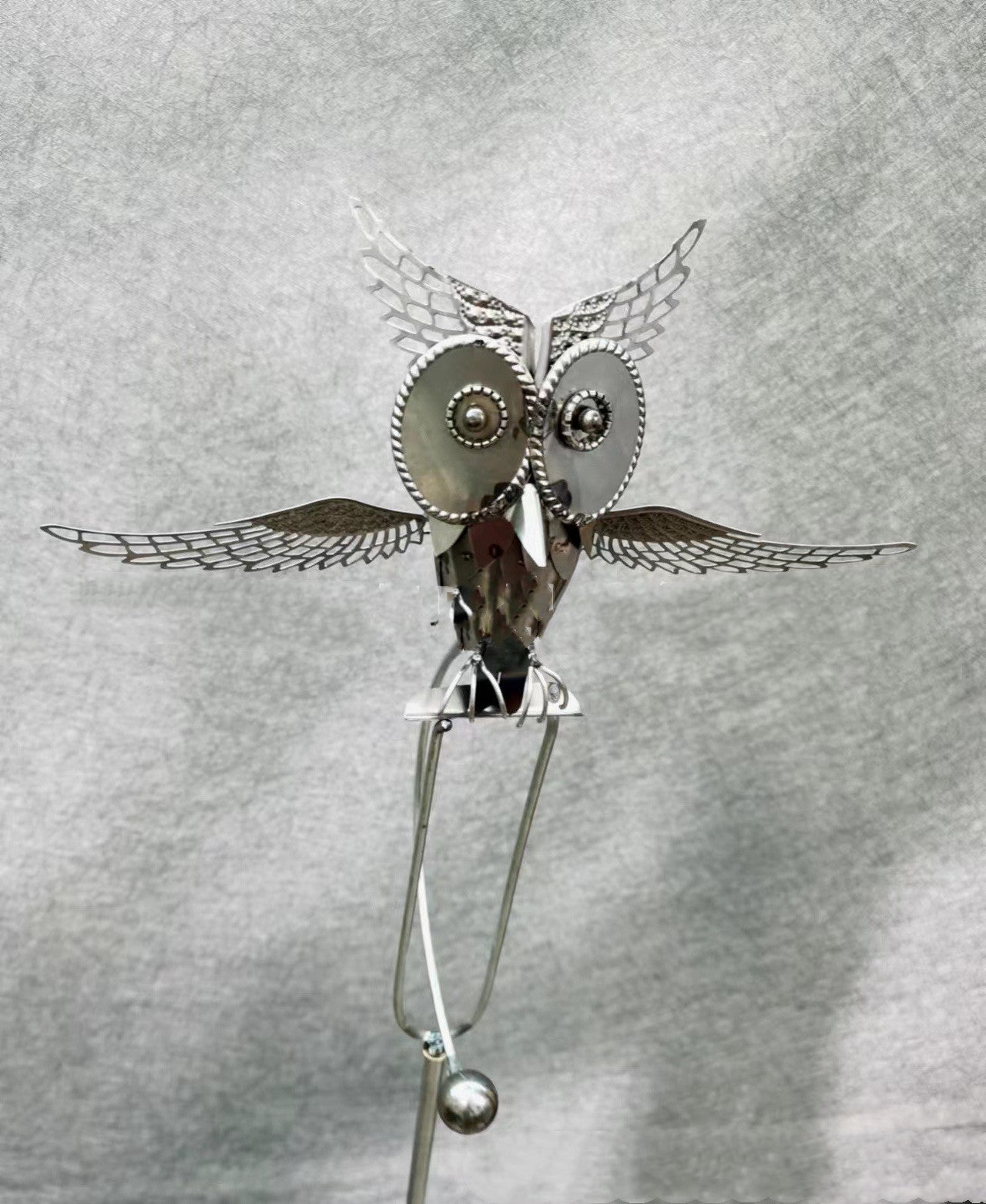 Fashion Owl Swing Metal Decorative Craft